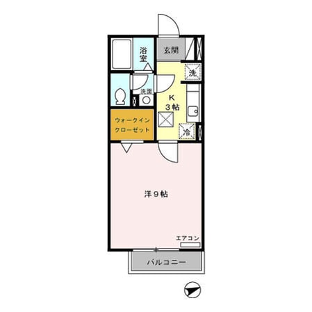 益生駅 徒歩28分 1階の物件間取画像